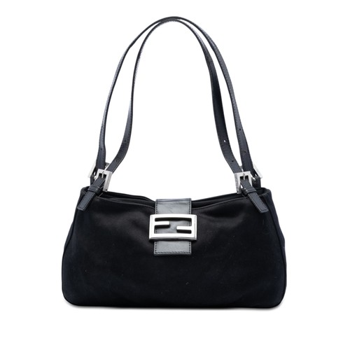 Fendi cotton schultertasche - fendi, ff