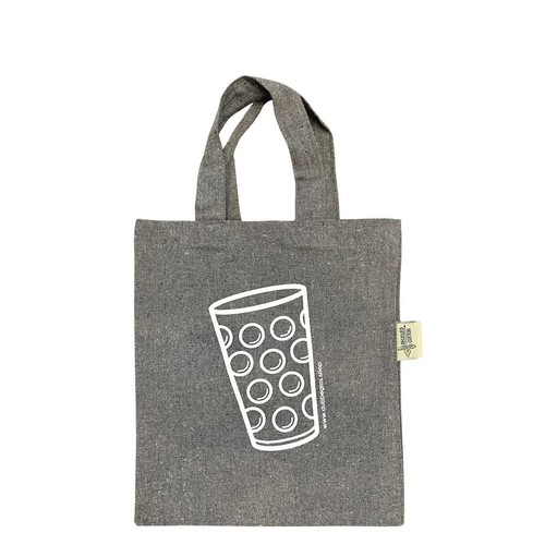 Mini dubbeglas baumwolltasche - dubbeglas,